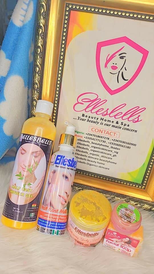 Halfcast Lotion/set