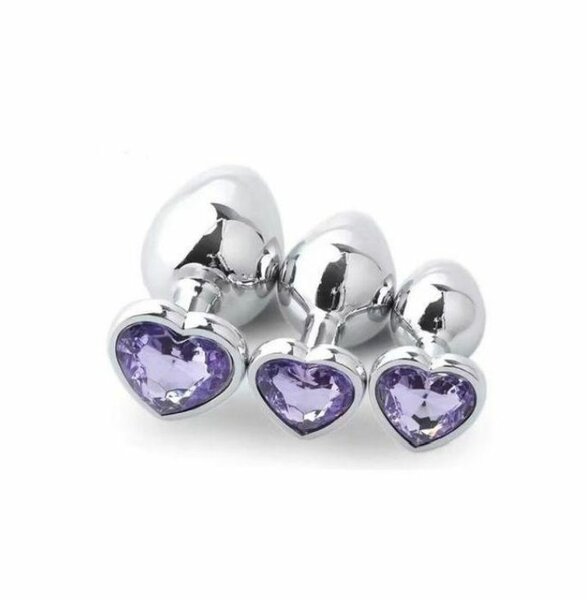 Lot de 3 plug anaux