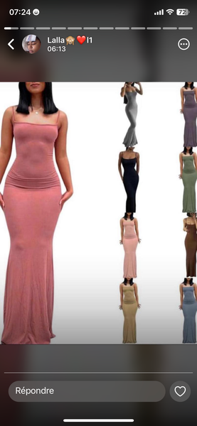 Robe sexy longue