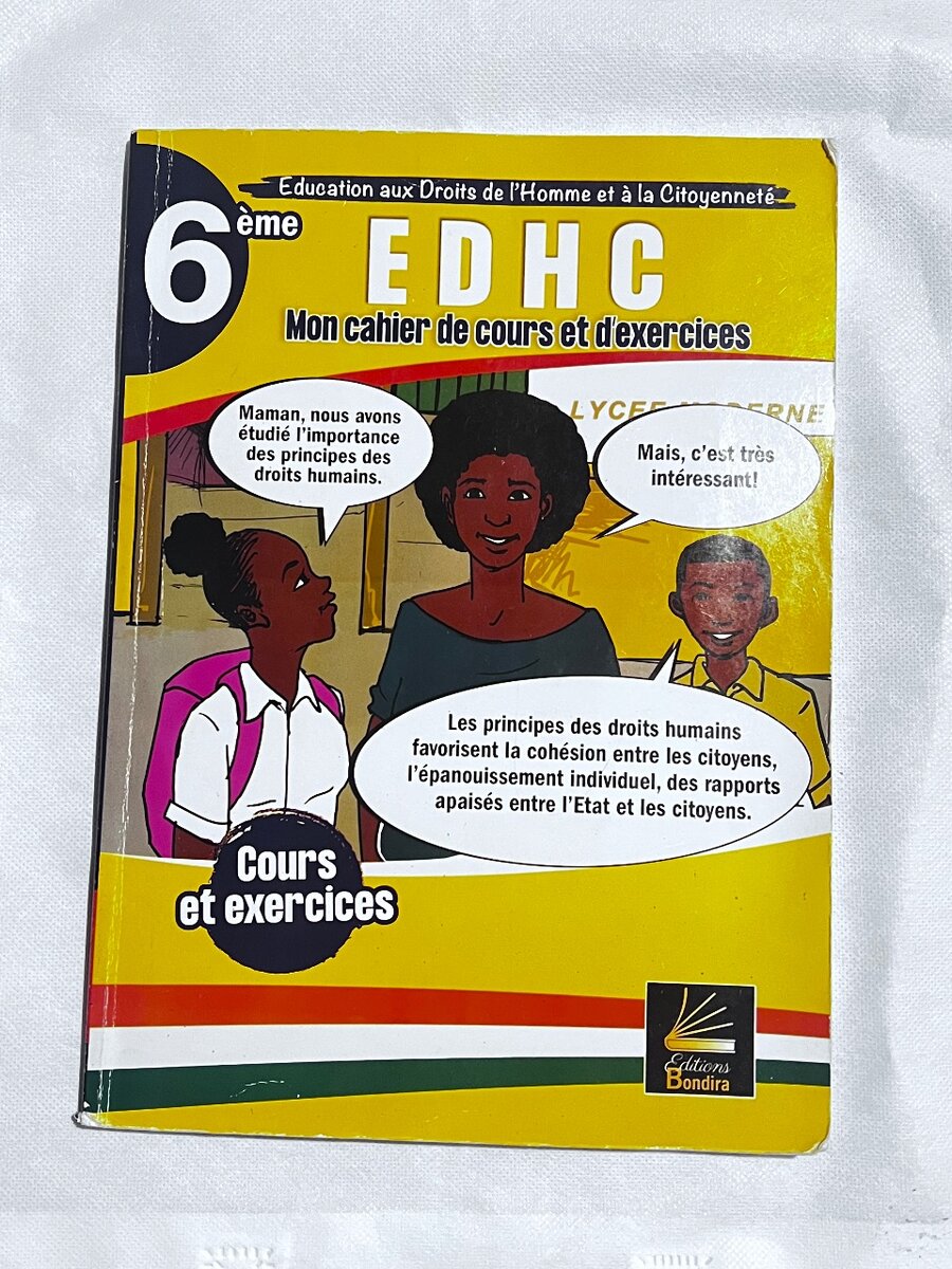 Cahier d'exercices EDHC 6ème