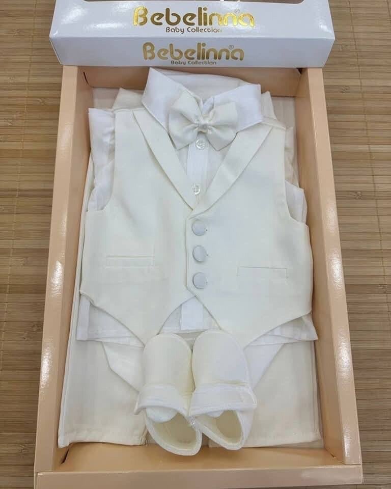Ensemble Bébé Cérémonie Élégant