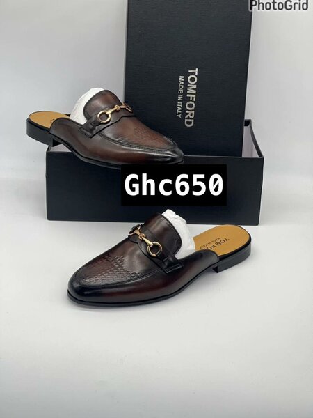 brown shoes