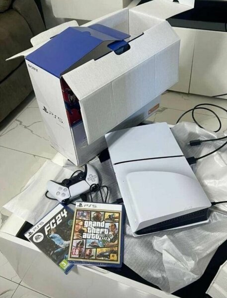 PlayStation 5 Sony PS5 Slim Disc Edition Gaming Console CFI-