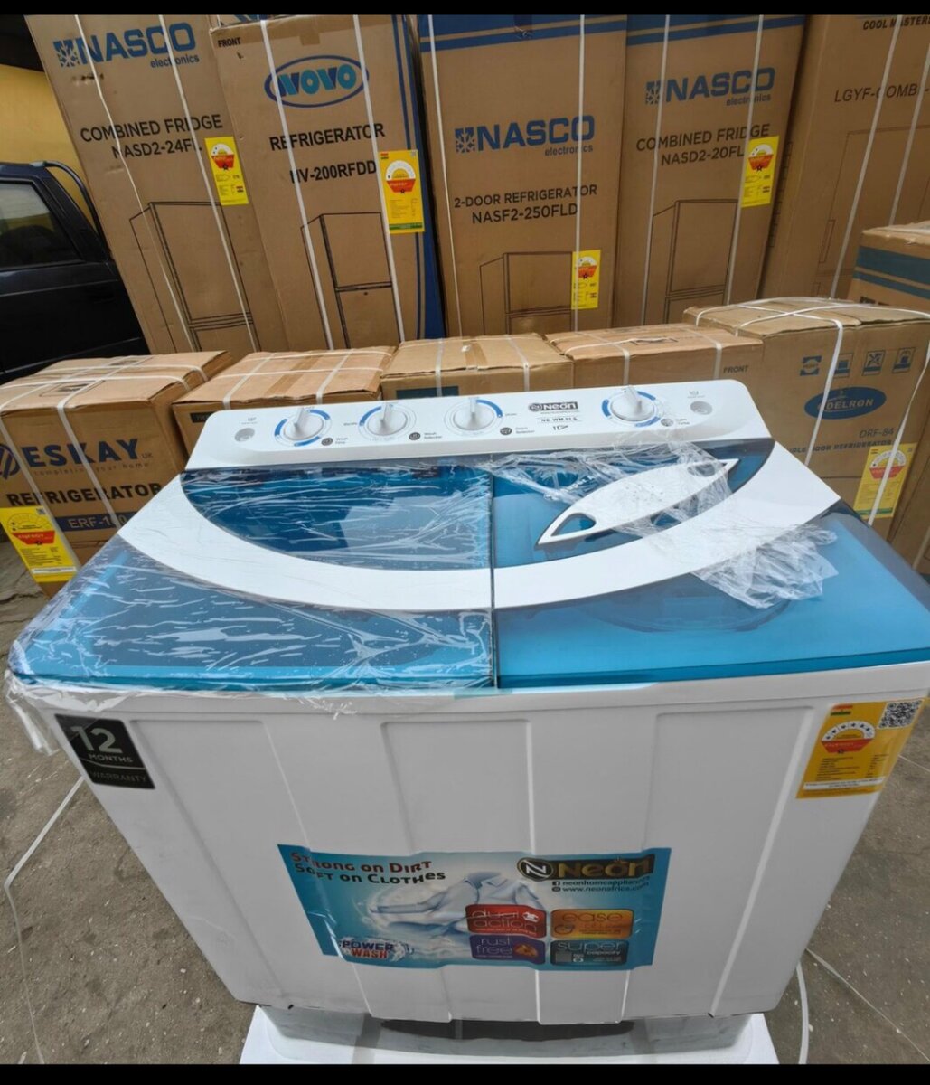 Neon washing machine