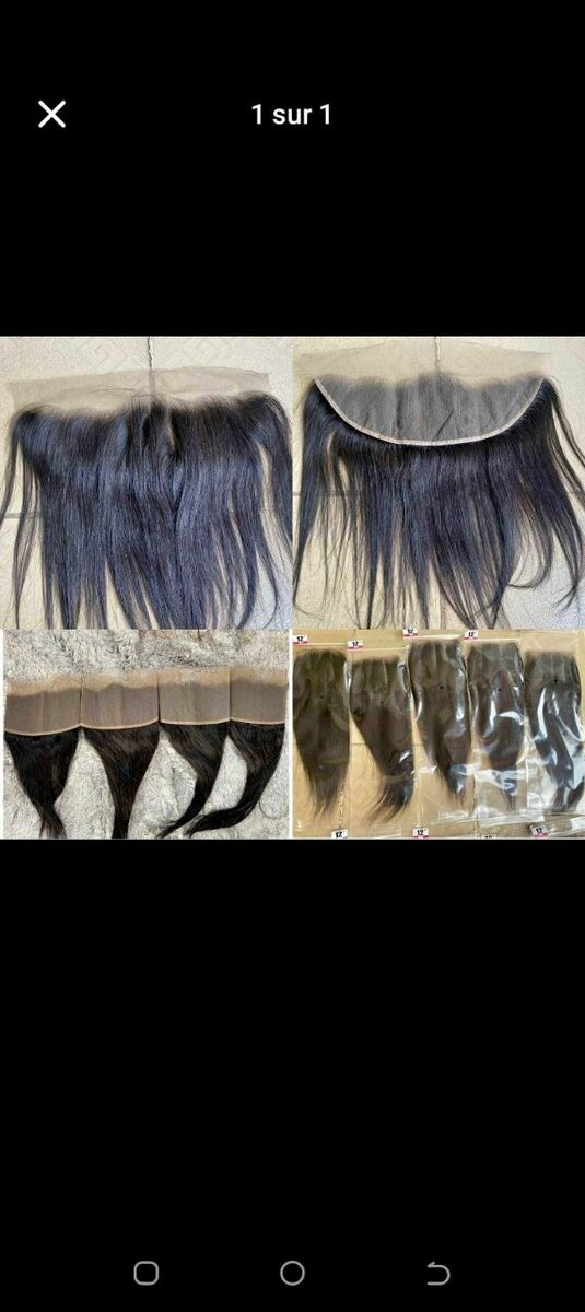 Extensions de cheveux naturels
