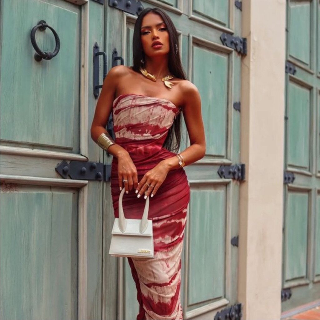 Zara tye dye midi dress