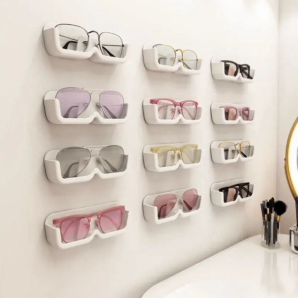 Support mural lunettes élégantes