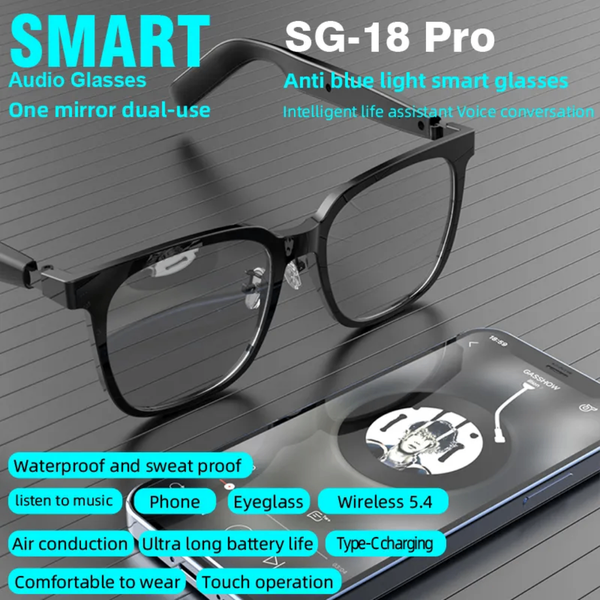 Lunettes Audio Intelligentes SG-18
