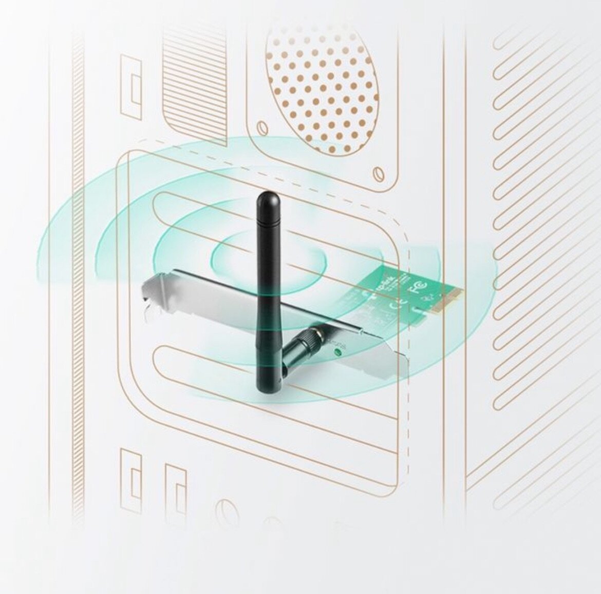 Carte Réseau TL-WN781ND PCI Express WiFi N 150Mbps