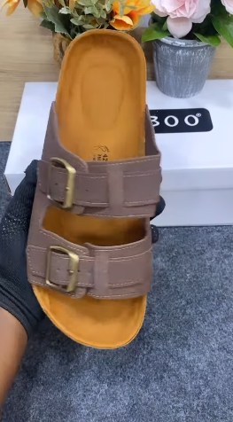 Brown sandals like Birkenstocks