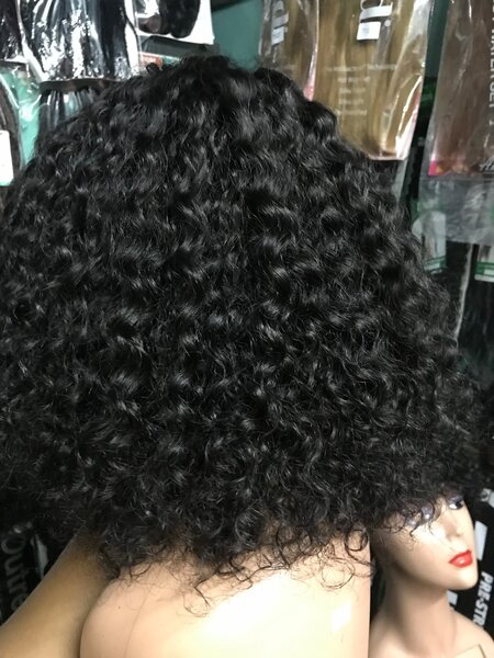 Curly hair