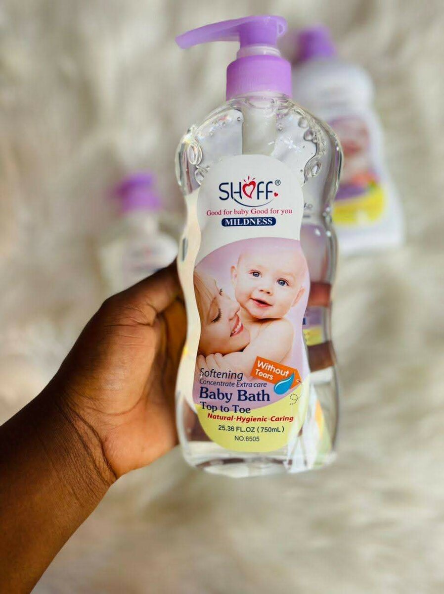 Soin douche bébé