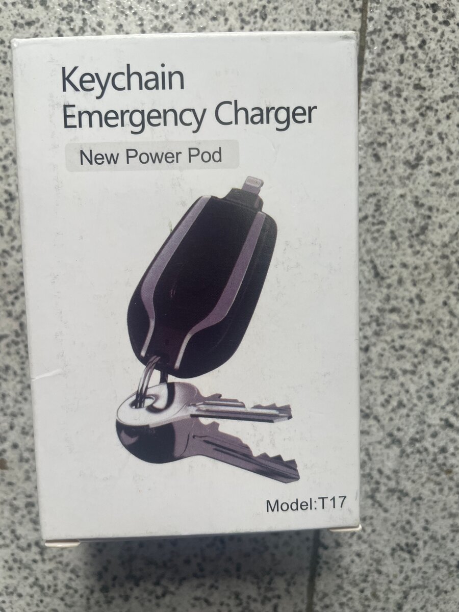 Porte-clés Chargeur d'urgence