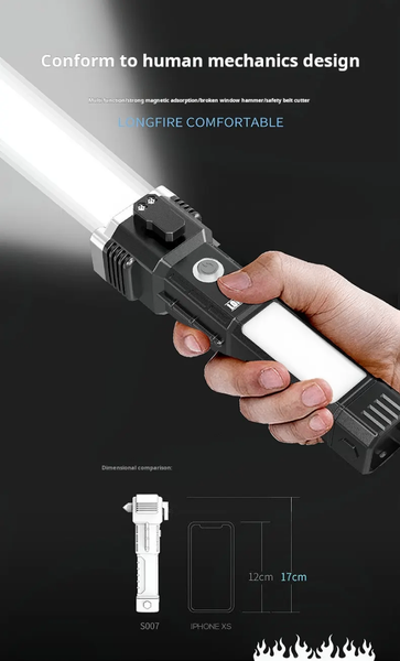 Lampe de poche multifonction