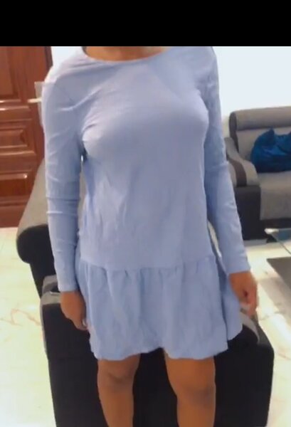Robe décontractée bleue