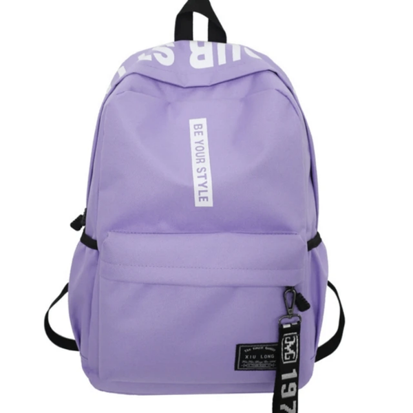 Sac à dos violet tendance