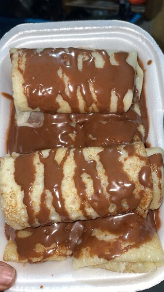 Crêpes au nutella