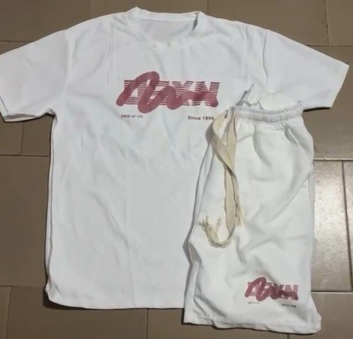 Ensemble T-shirt et Short Unisexe