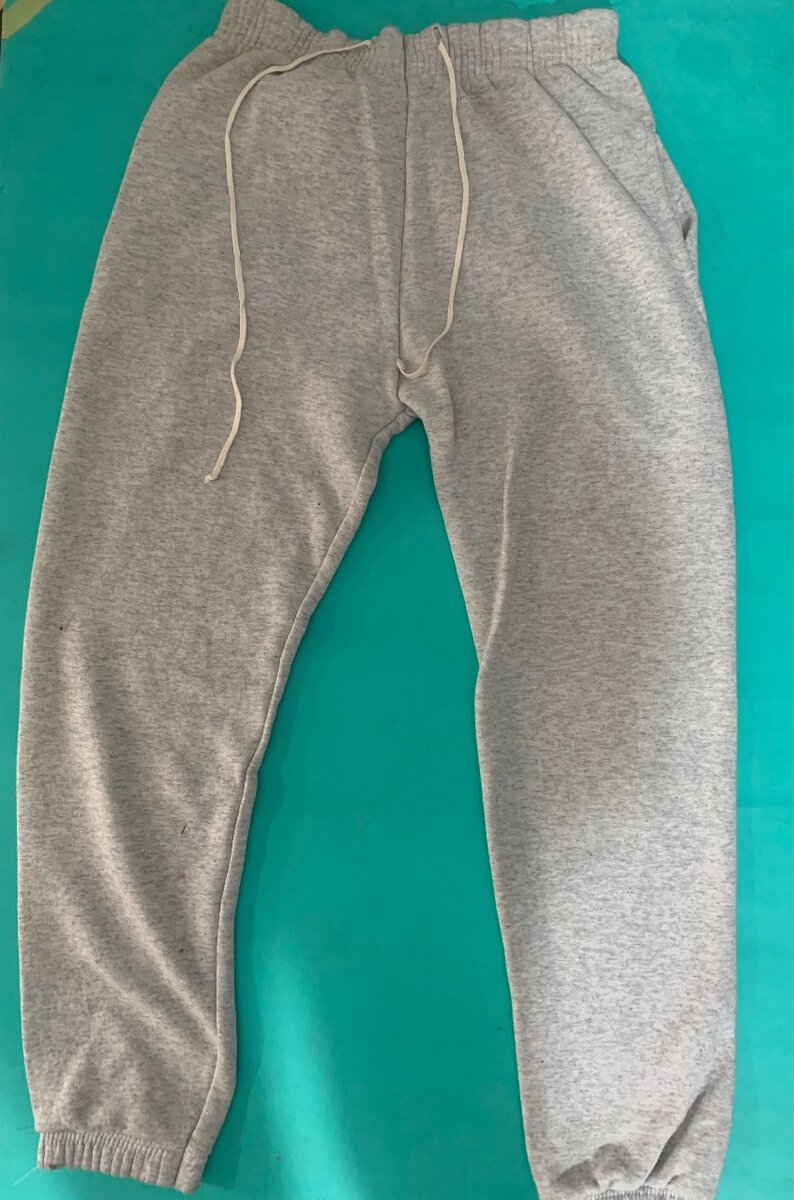 Pantalon de jogging gris homme