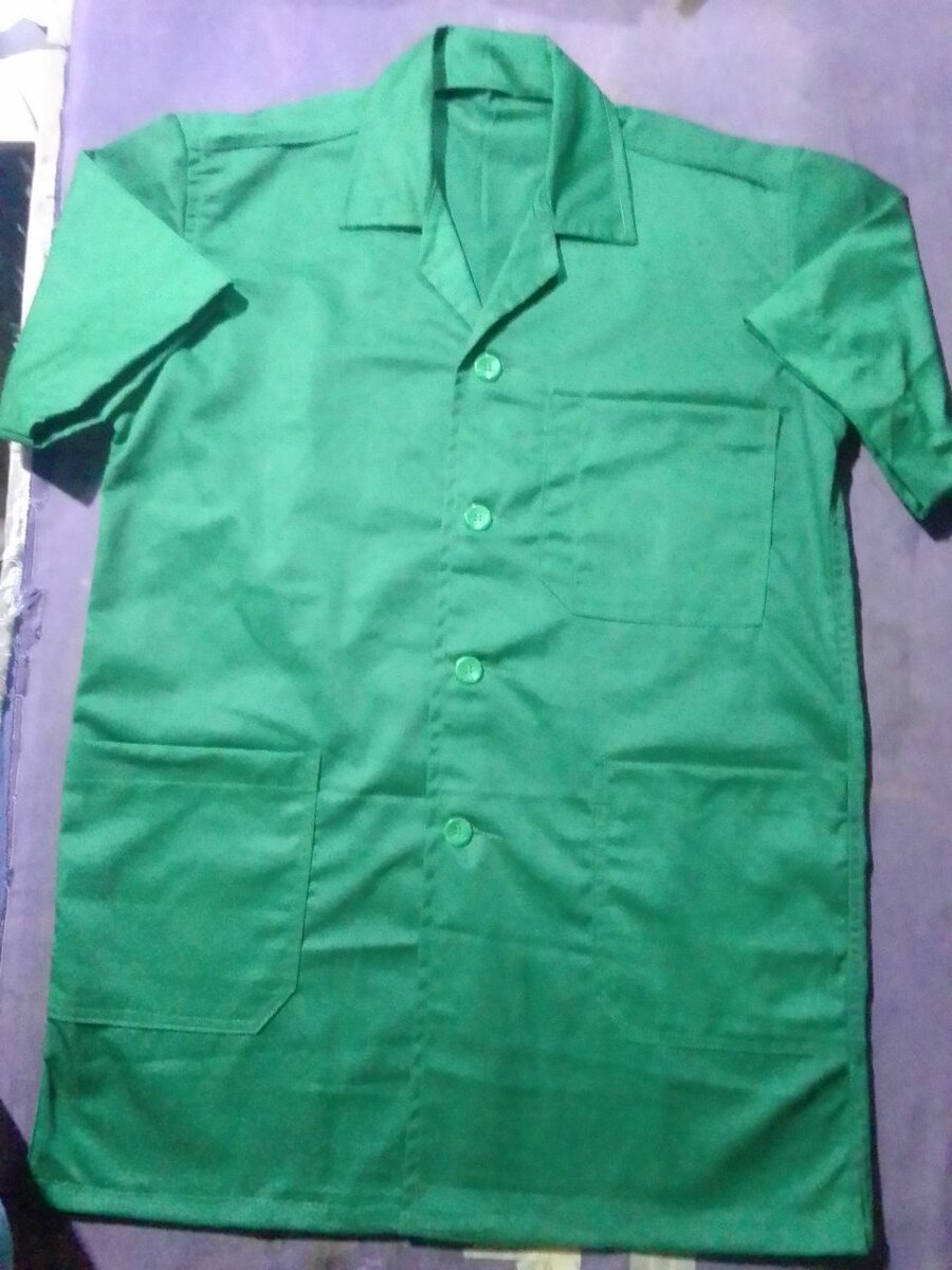 Ensemble blous d travail verte