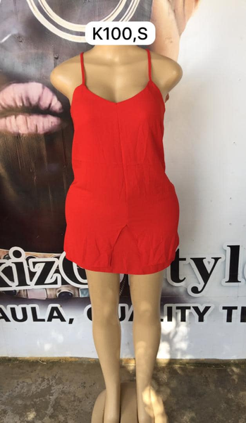 red dress