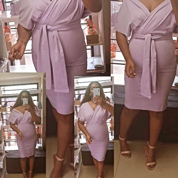 dress pink M-2XL