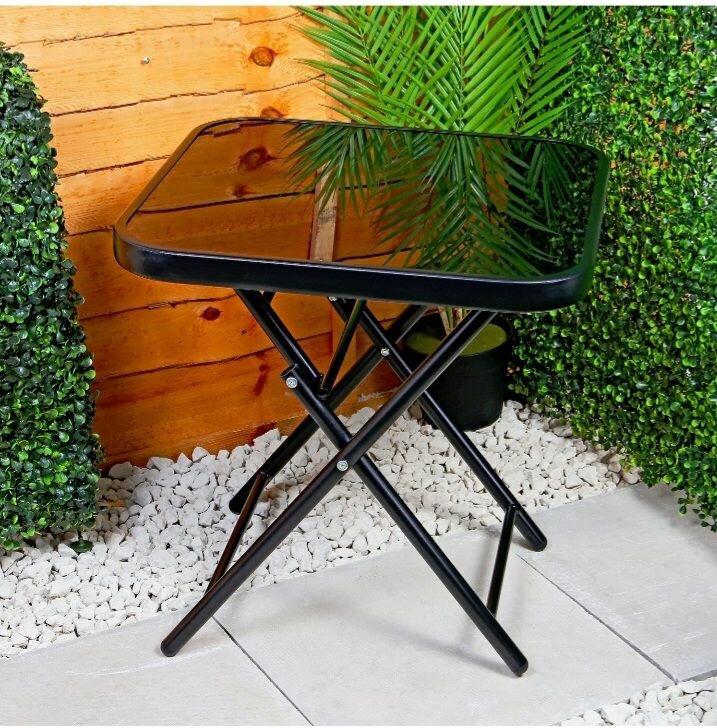 Table à manger vitrier et pliable