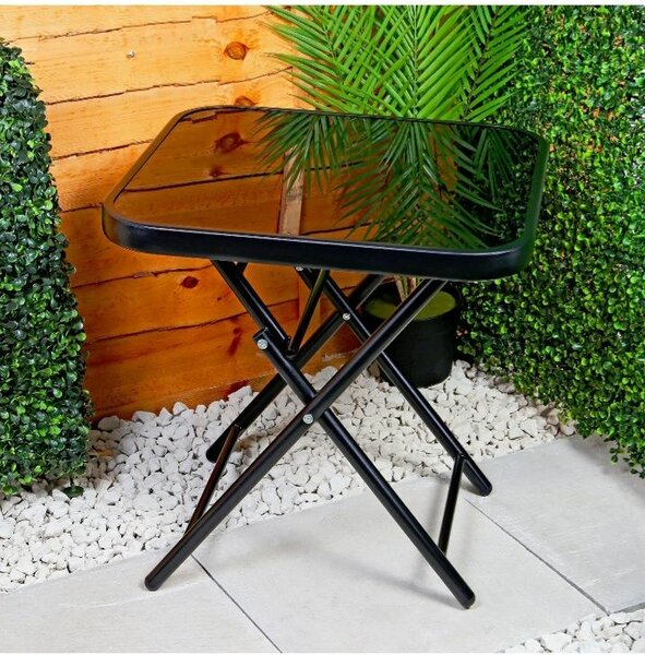 Table à manger vitrier et pliable
