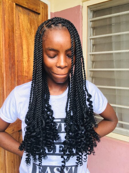 Knotless twist