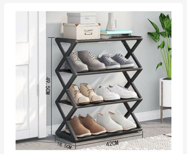 Portable shoe rack