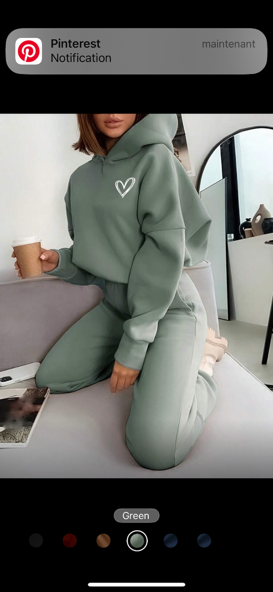 Ensemble de survêtement tendance