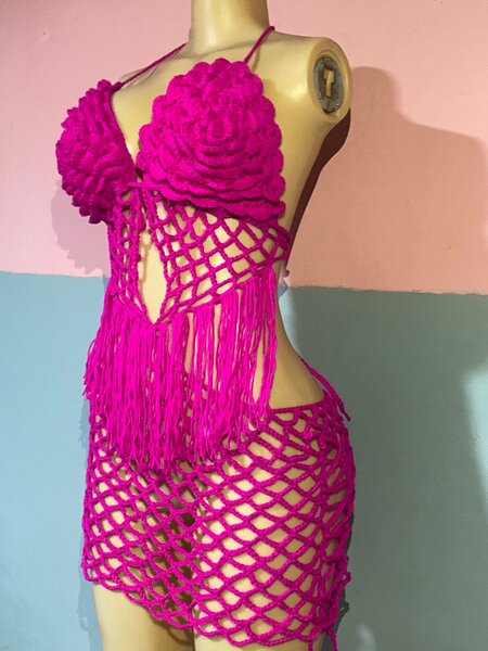 Palom Mesh Dress