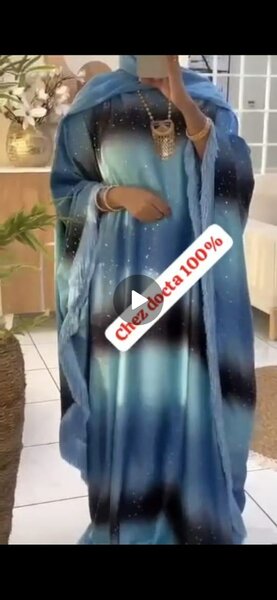 Boubou coloré