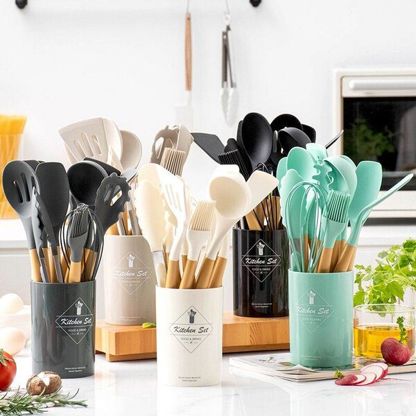 12 in 1 silicone kitchenware