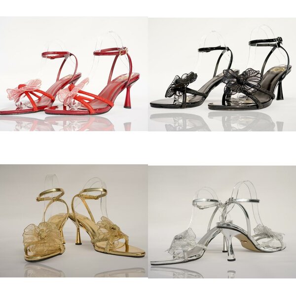 Heeled sandals