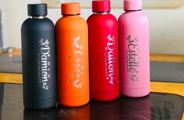 coated Metal bottle