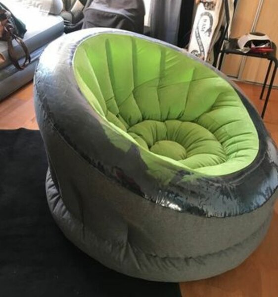 Fauteuil gonflable
