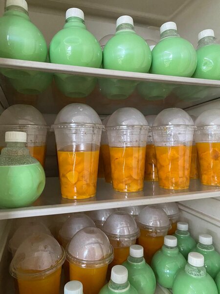 Les jus de fruits