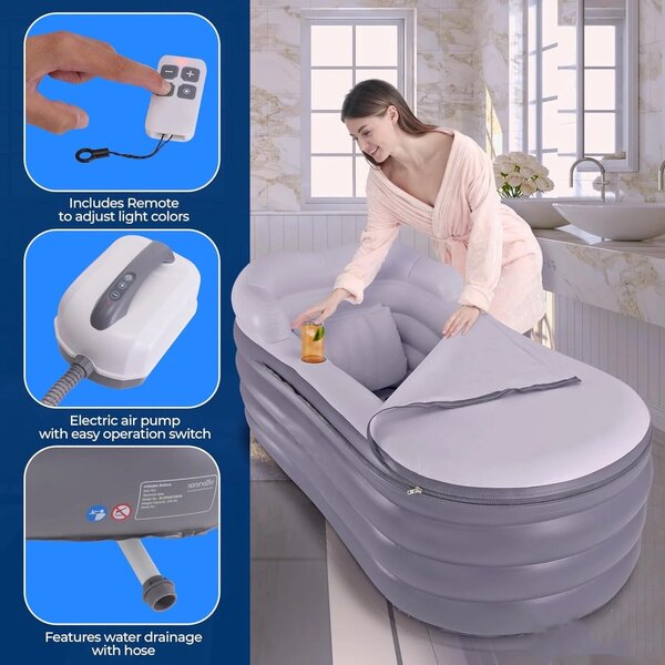 Baignoire gonflable