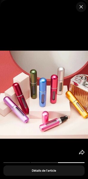 Vaporisateur de parfum portable