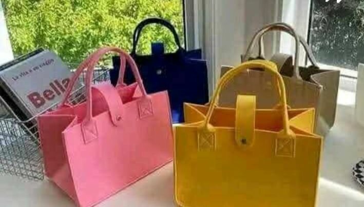 Sac cabas coloré élégant