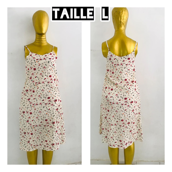 Robe blanc rouge