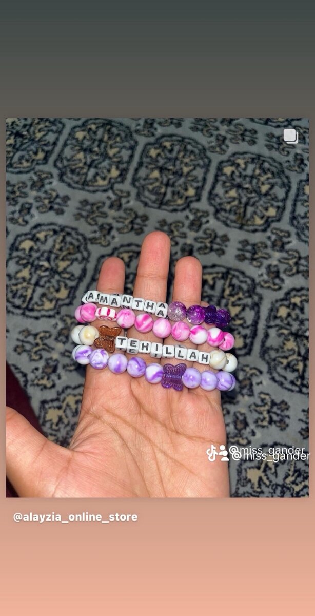 Beaded bracelets