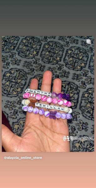 Beaded bracelets
