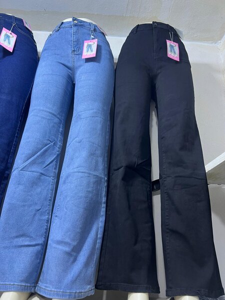 Wide leg jeans