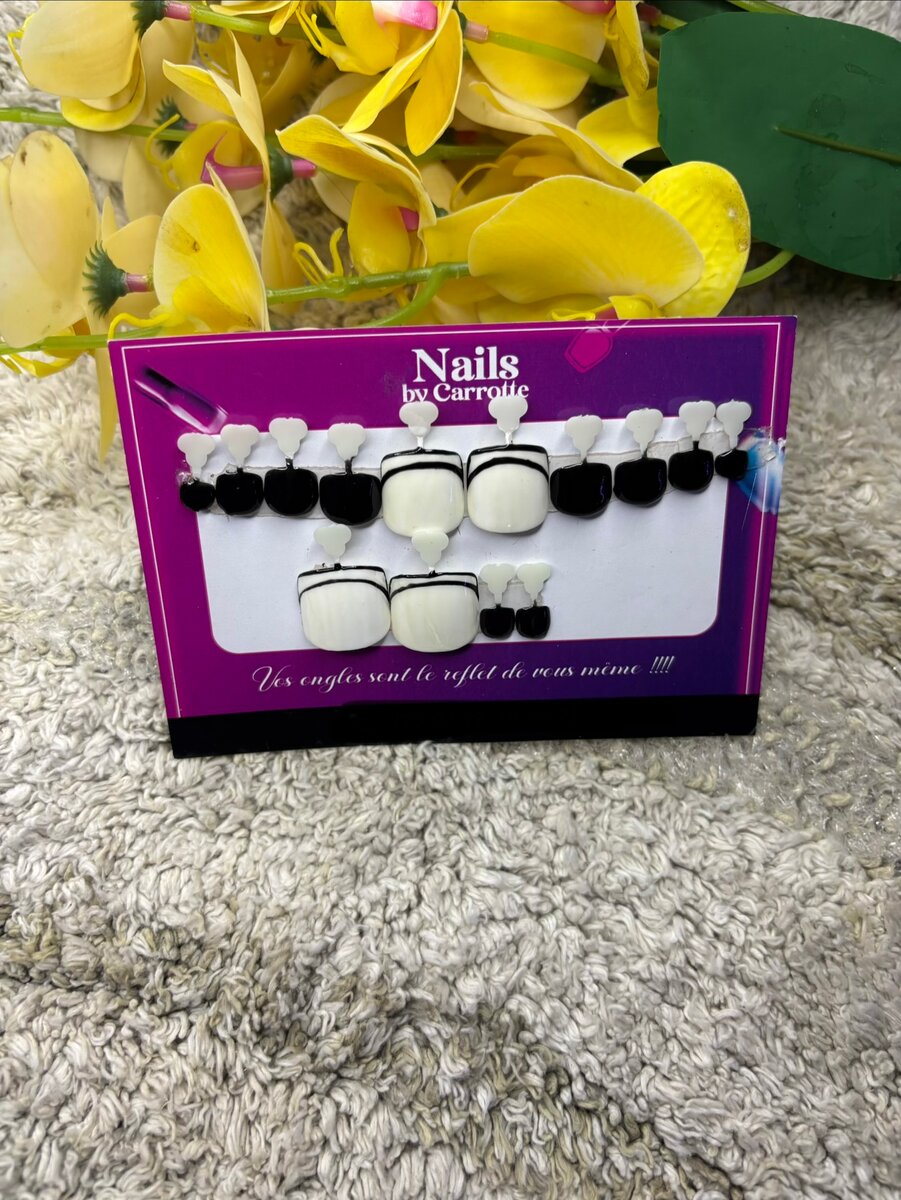 Faux ongles élégants
