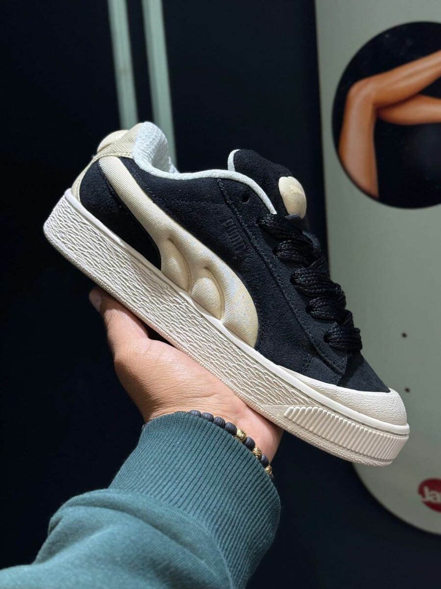 Baskets en daim pour hommes