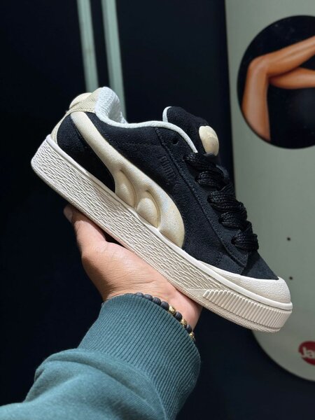 Baskets en daim pour hommes