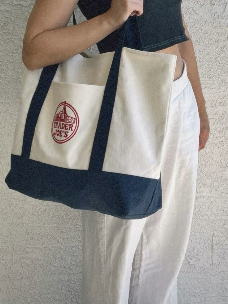 Sac cabas en toile Trader Joe's
