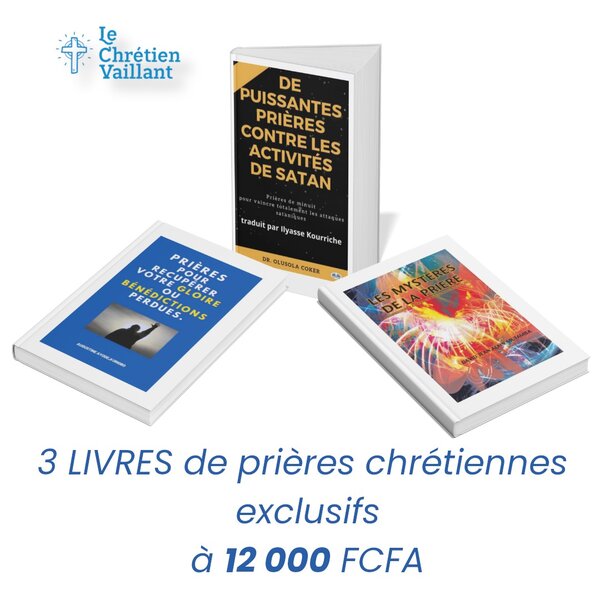 3 livres de prières